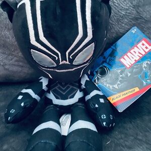 Marvel Black Panther Plush with Silver Accents